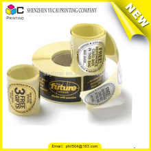 Trade assurance high quality metal adhesive sticker roll